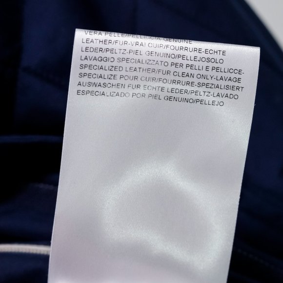 Canali Navy Quilted Zip Jacket - Picture 14 of 16